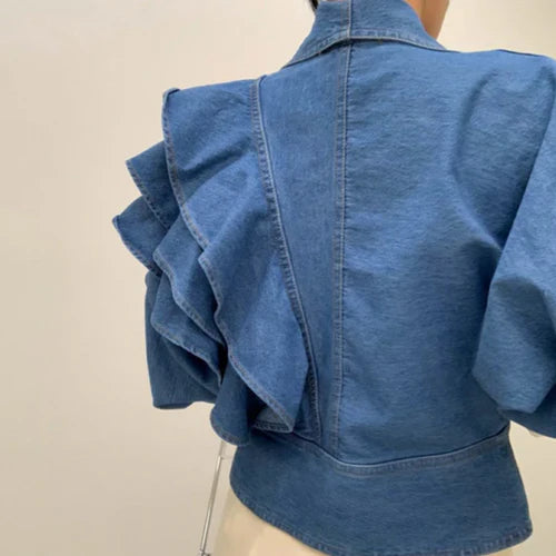 Celia - Chic Denim Blazer