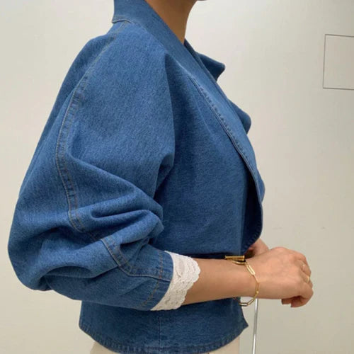 Celia - Chic Denim Blazer